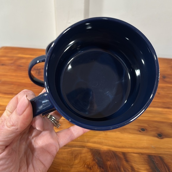 Thirtystone Navy & White Patterned Mugs Set of 2 - Picture 3 of 7
